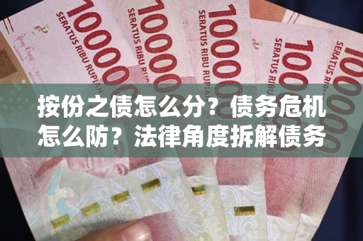 武汉按份之债怎么分？债务危机怎么防？法律角度拆解债务分配与风险自保指南