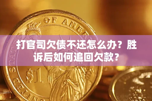 武汉打官司欠债不还怎么办？胜诉后如何追回欠款？