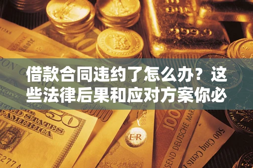 武汉借款合同违约了怎么办？这些法律后果和应对方案你必须知道