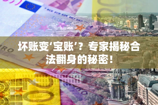 武汉坏账变‘宝账’？专家揭秘合法翻身的秘密！