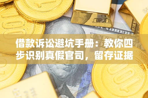 武汉借款诉讼避坑手册：教你四步识别真假官司，留存证据不踩雷