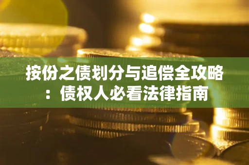 武汉按份之债划分与追偿全攻略：债权人必看法律指南