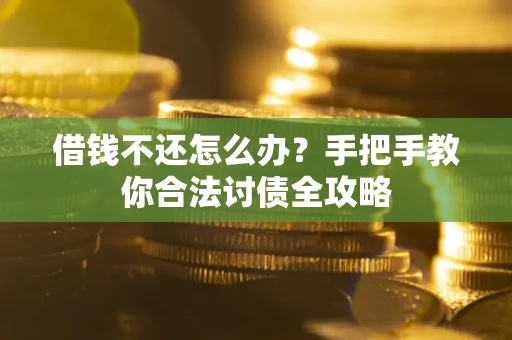 武汉借钱不还怎么办？手把手教你合法讨债全攻略