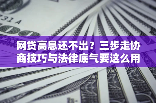 武汉网贷高息还不出？三步走协商技巧与法律底气要这么用