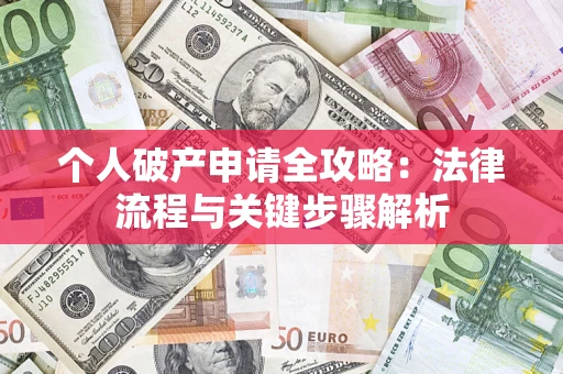 武汉个人破产申请全攻略：法律流程与关键步骤解析