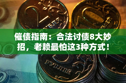 武汉催债指南：合法讨债8大妙招，老赖最怕这3种方式！